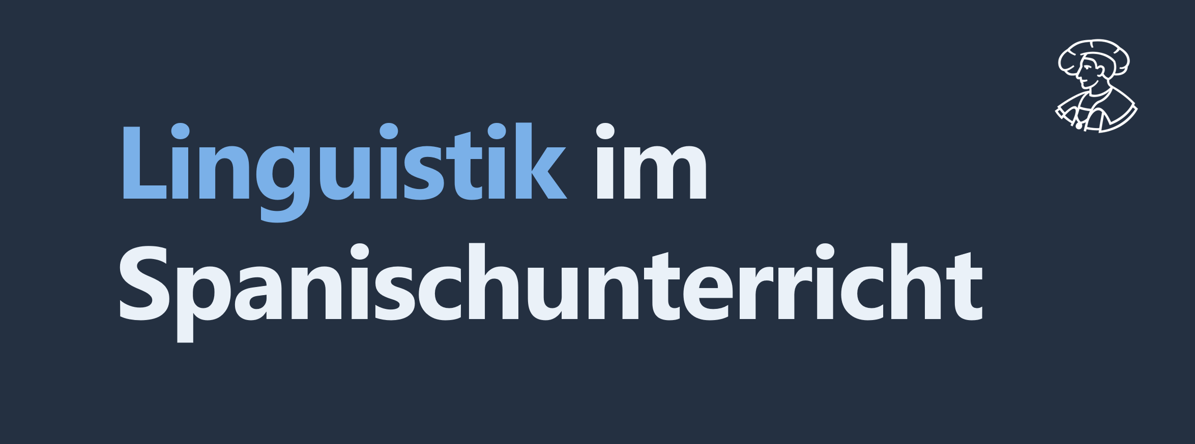 Linguistik im Spanischunterricht Logo